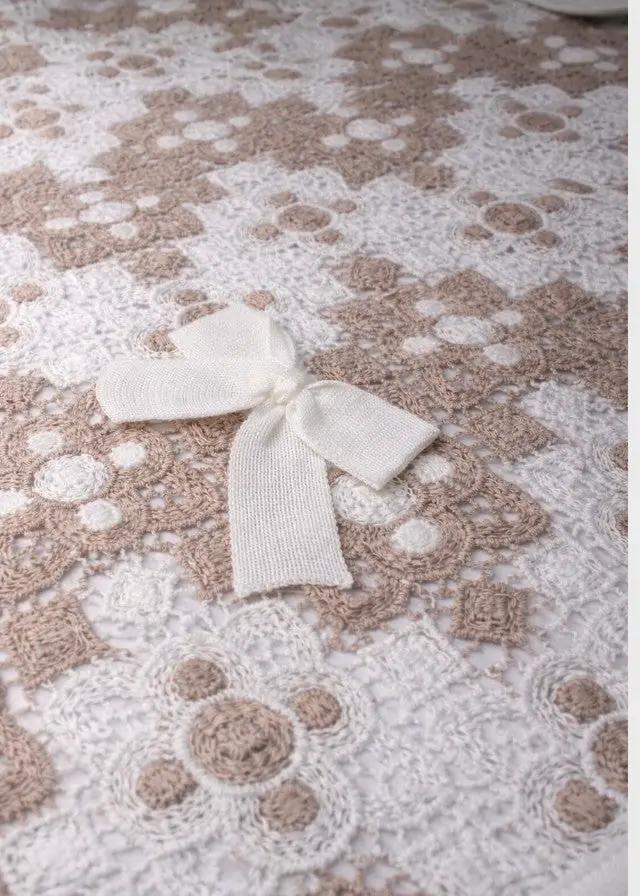 Coperta Neonata Bianco EB2981 by MARLU'