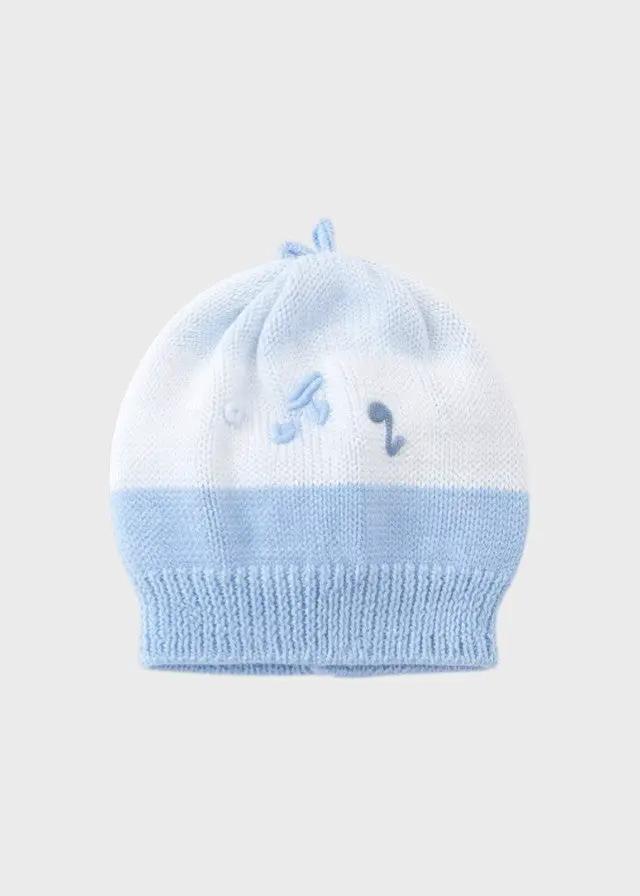 Cuffia Neonato Cielo SKY/766C by PICCOLA GIUGGIOLA