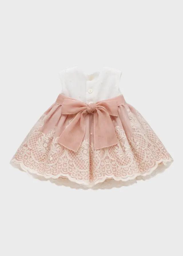Abito Cerimonia Bimba Rosa 39102 by LILUS