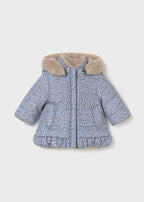 Cappotto Bimba Azzurro 2404/50 by MAYORAL