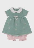 Completo nascita Neonata Verde MARGHERITE 451/V by BABY LORD
