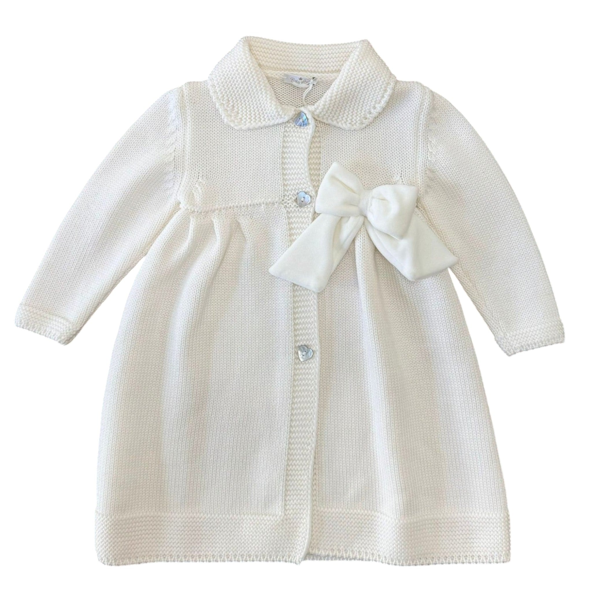Cappotto Fiocco Bimba AVORIO FIOCCO 814
