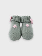 Babbucce Neonata Verde DALIA 720/6231 by BABY LORD