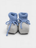Babbucce Neonato Grigio 6309 by BIMBALO'