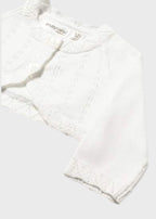 Giacca Bimba Ecru 307/77 by MAYORAL