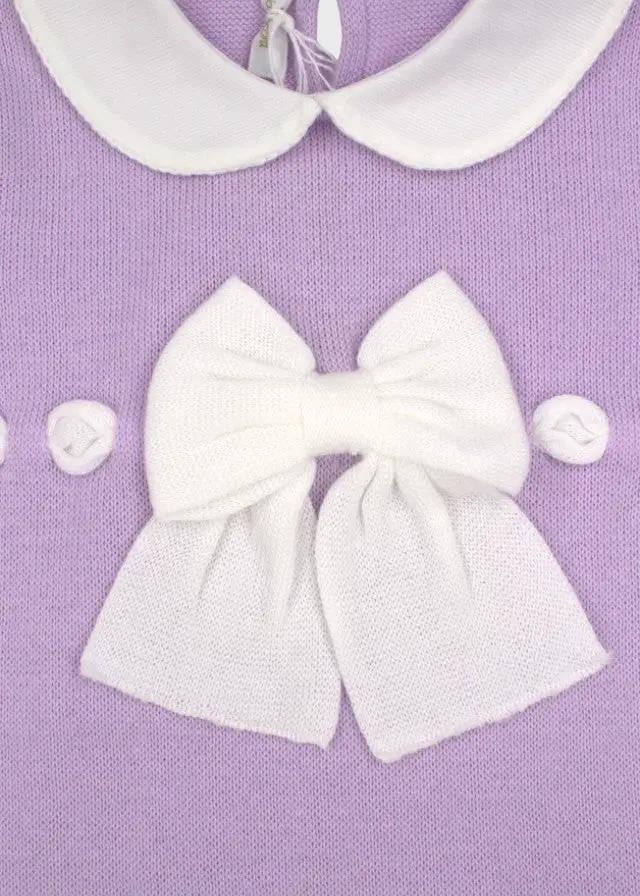 Pagliaccetto Neonata Lilla FIOCCO 355/L by BABY LORD
