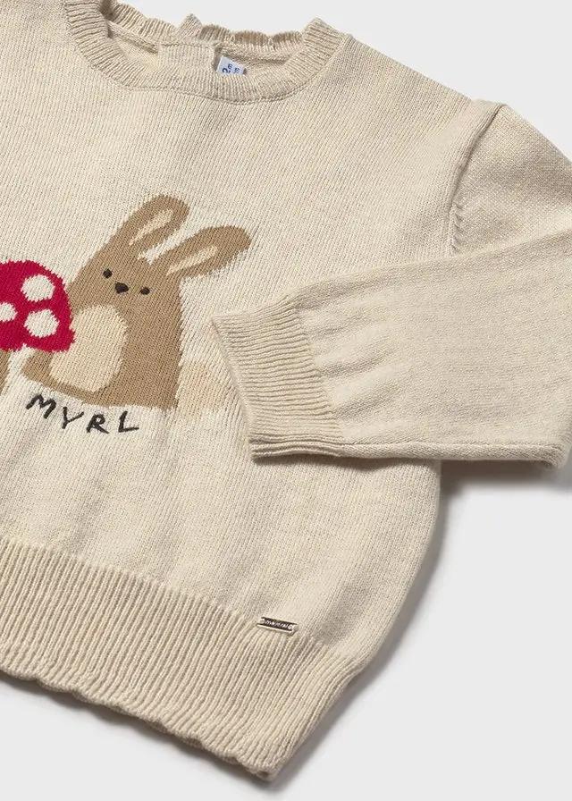 Maglia Bimba Beige 2354/21 by MAYORAL