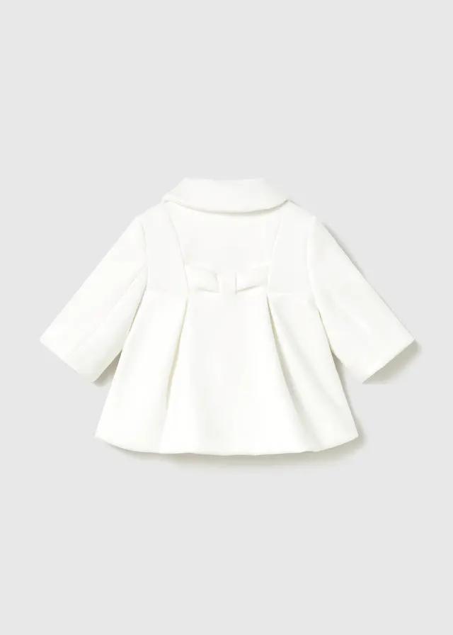 Cappotto Bimba Ecru 2407/11 by MAYORAL
