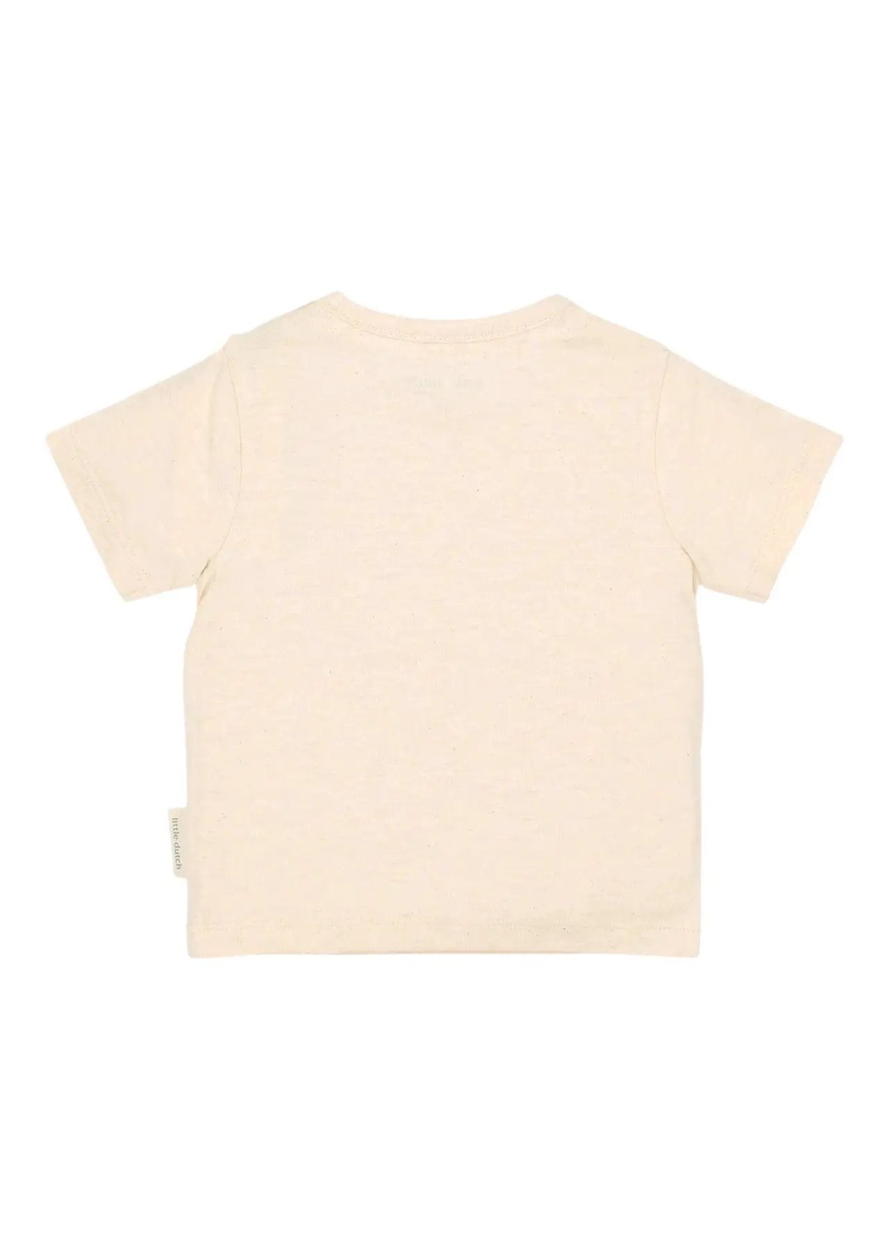 T-shirt Bimbo Avorio CL26021302 by LITTLE DUTCH