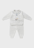 Completo nascita Neonato Bianco MARIO/CN by PICCOLA GIUGGIOLA