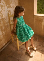 Abito Bimba Verde 5038/9 by ABEL & LULA