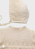 Pagliaccetto cerimonia Bimbo Panna 23526 by LILUS
