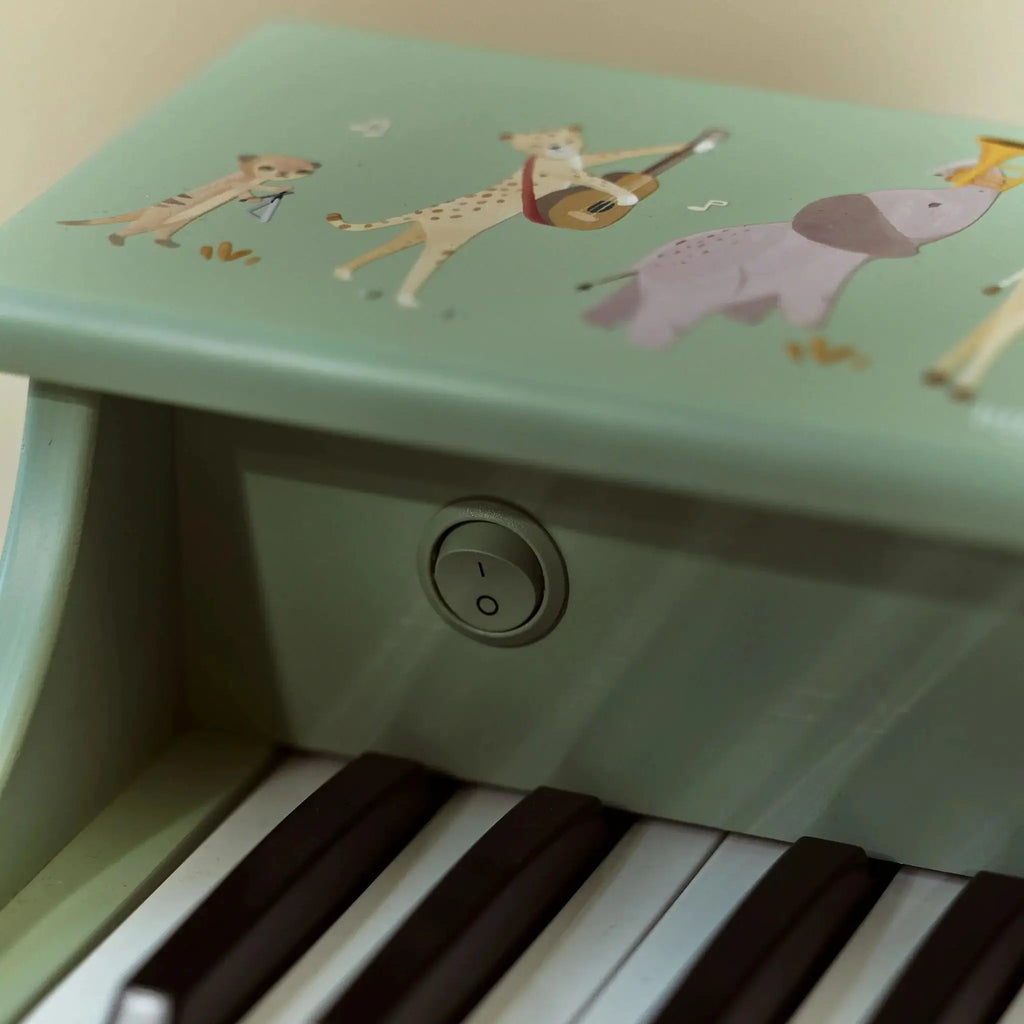 Pianoforte in legno Multicolore LD7476 by LITTLE DUTCH