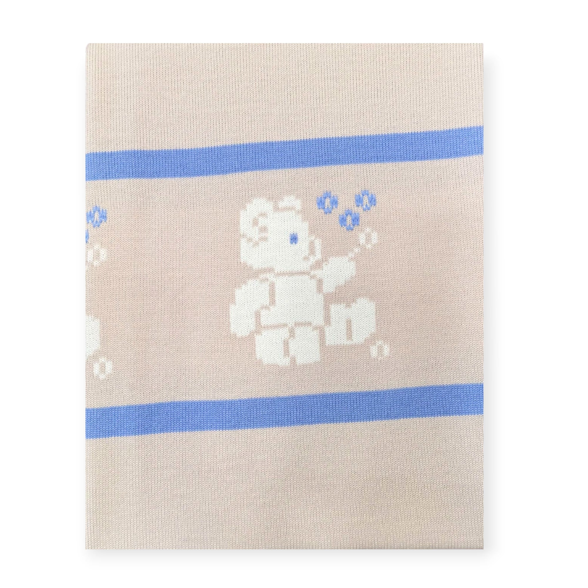 Coordinato nascita Misto Lana BEIGE Little Bear 7827