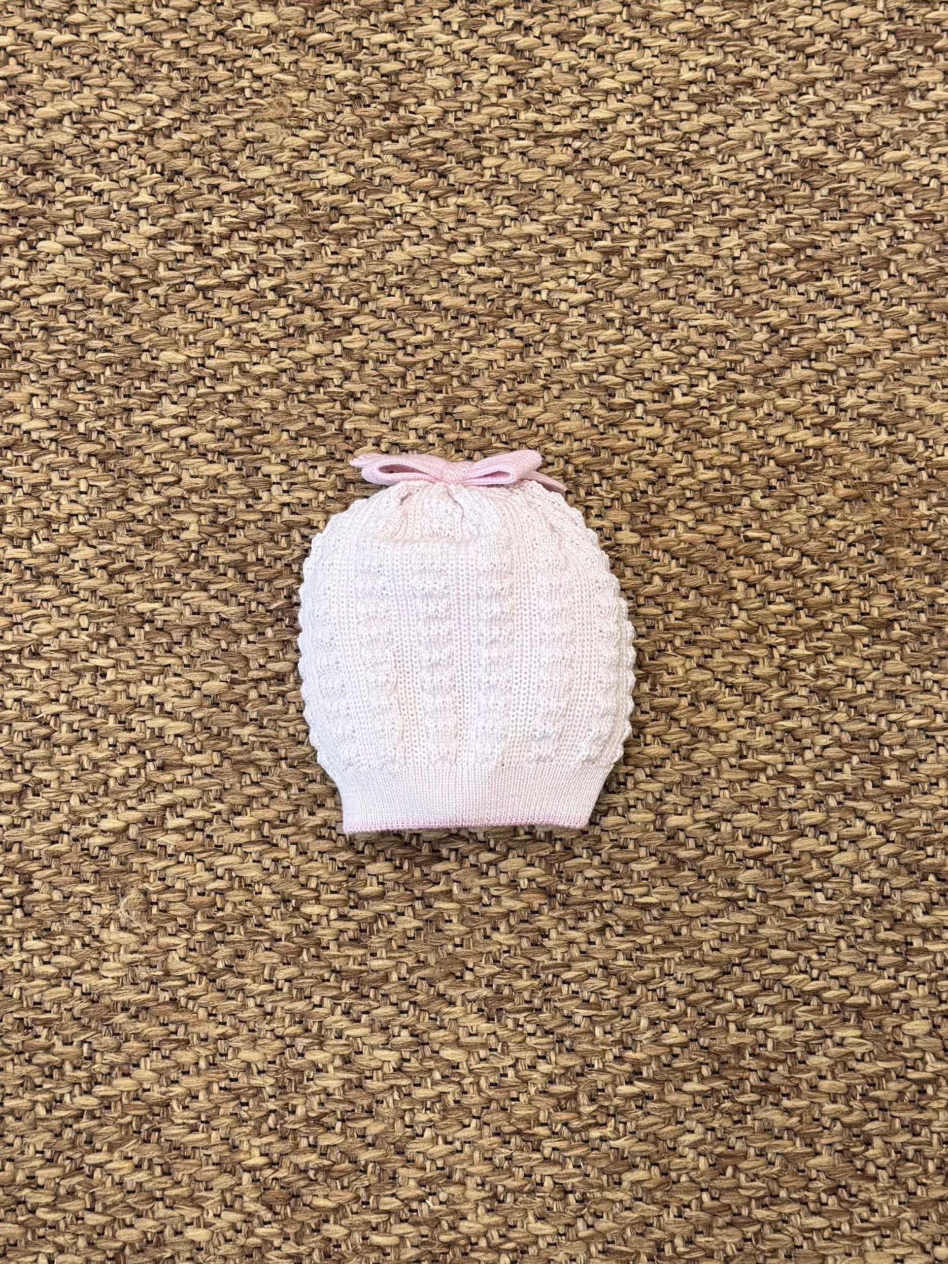 Cuffia Neonata NATURALE IN4671BT