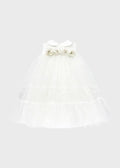 Abito Cerimonia Bimba Bianco FB099 by FLO' SARTORIA ITALIANA
