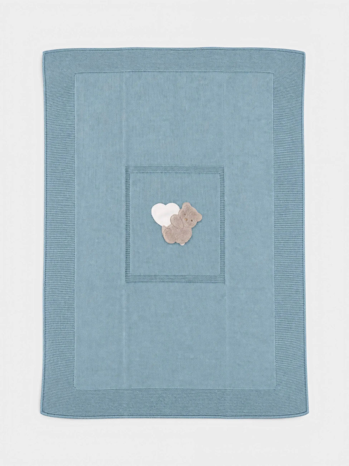 Coperta Neonato Verde TEDDY LOVE 133 by BABY LORD