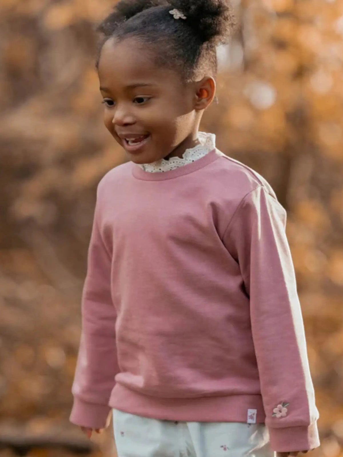 Maglia Bimba Rosa CL25092007 by LITTLE DUTCH