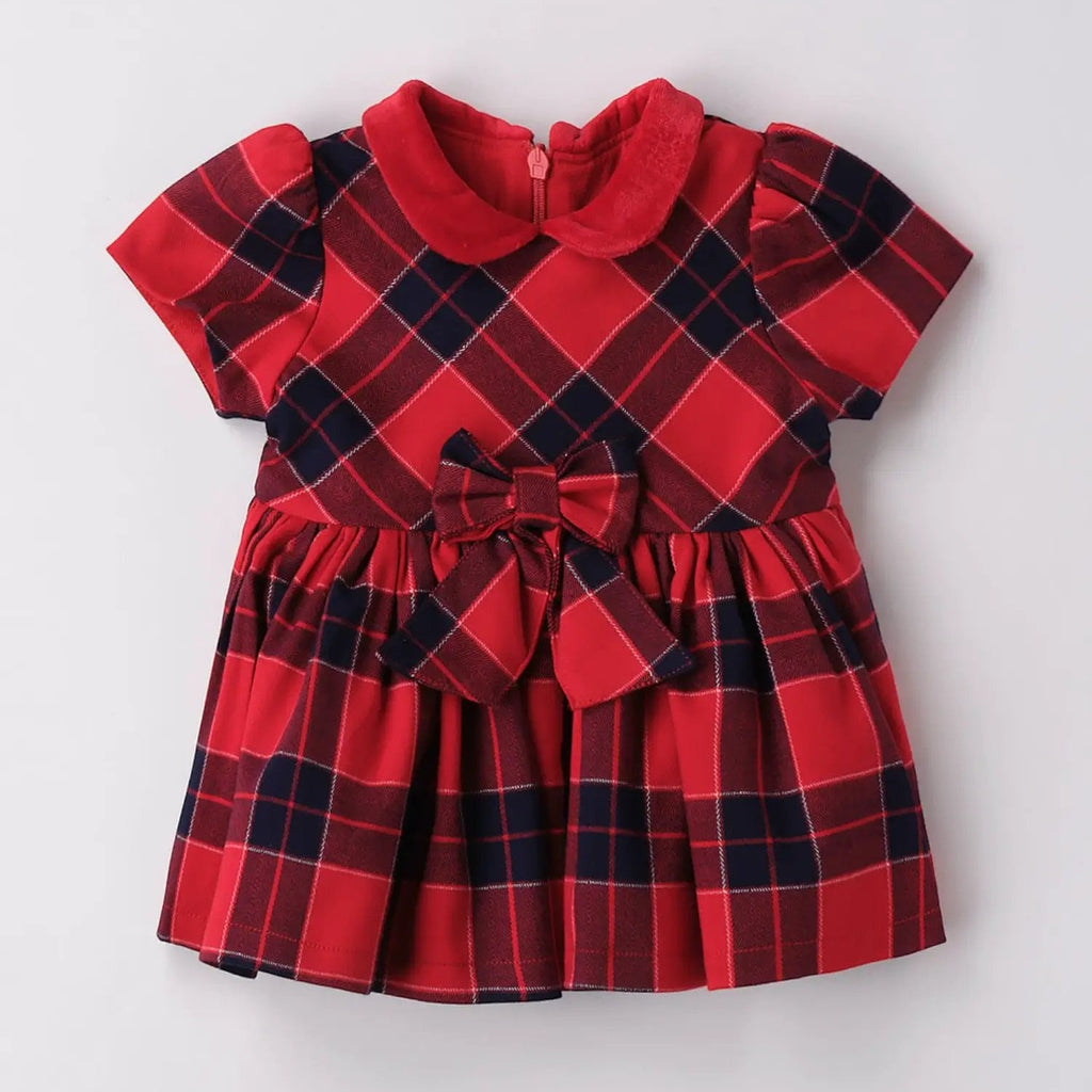 Abito Bimba Rosso 3F725/2253 by MINIBANDA