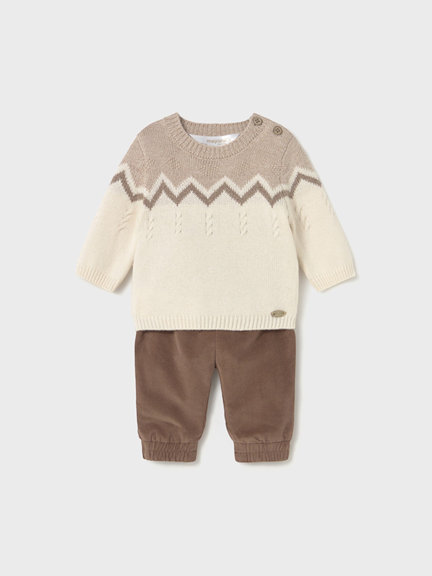 Completo Bimbo Marrone 2580/96 -  NANU' BABY