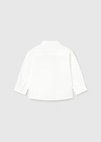 Camicia Bimbo Bianco 124/28 by MAYORAL