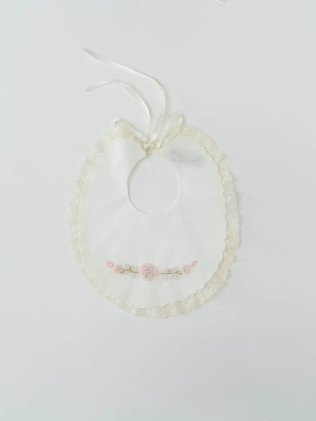 Bavetta Neonata Panna CLAUDIA/BAV by PICCOLA GIUGGIOLA