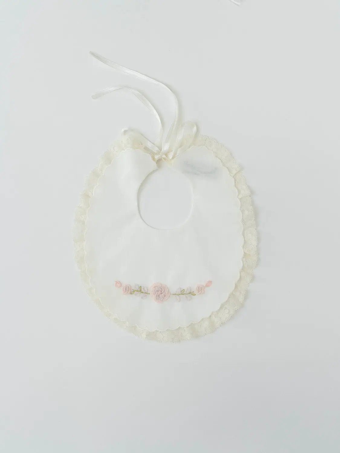Bavetta Neonata Panna CLAUDIA/BAV by PICCOLA GIUGGIOLA
