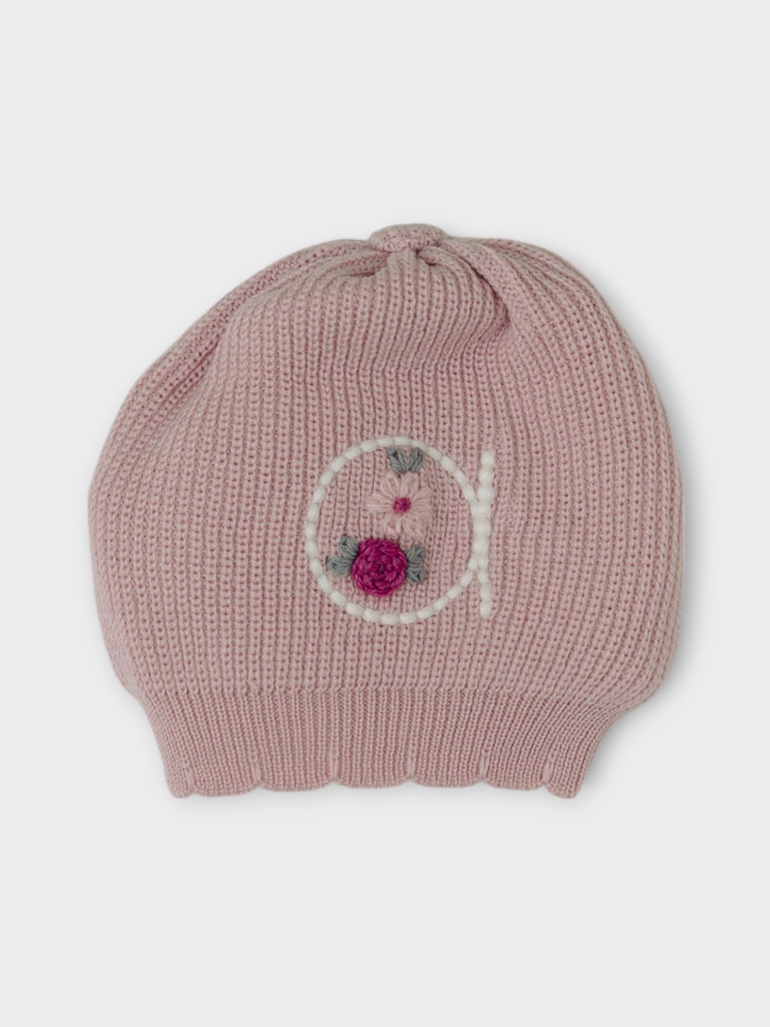 Cappellino rosa Neonata IN1471BT/R -  NANU' BABY