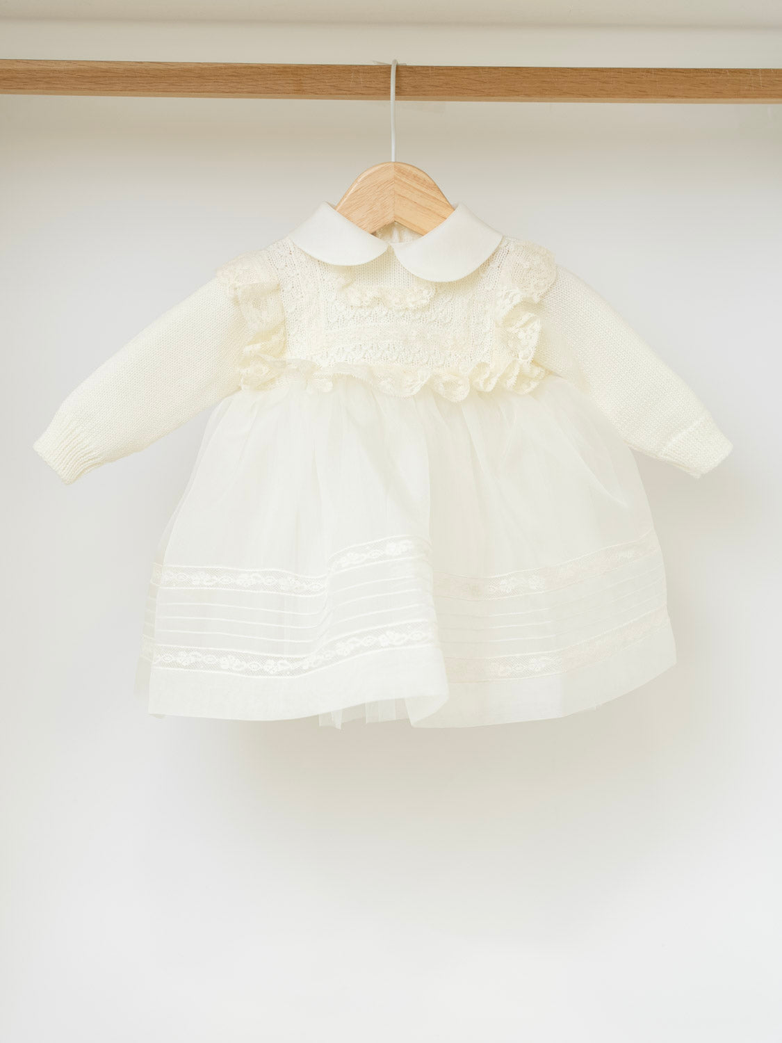 Abito Cerimonia Bimba AVORIO MARIANNA/VC -  NANU' BABY