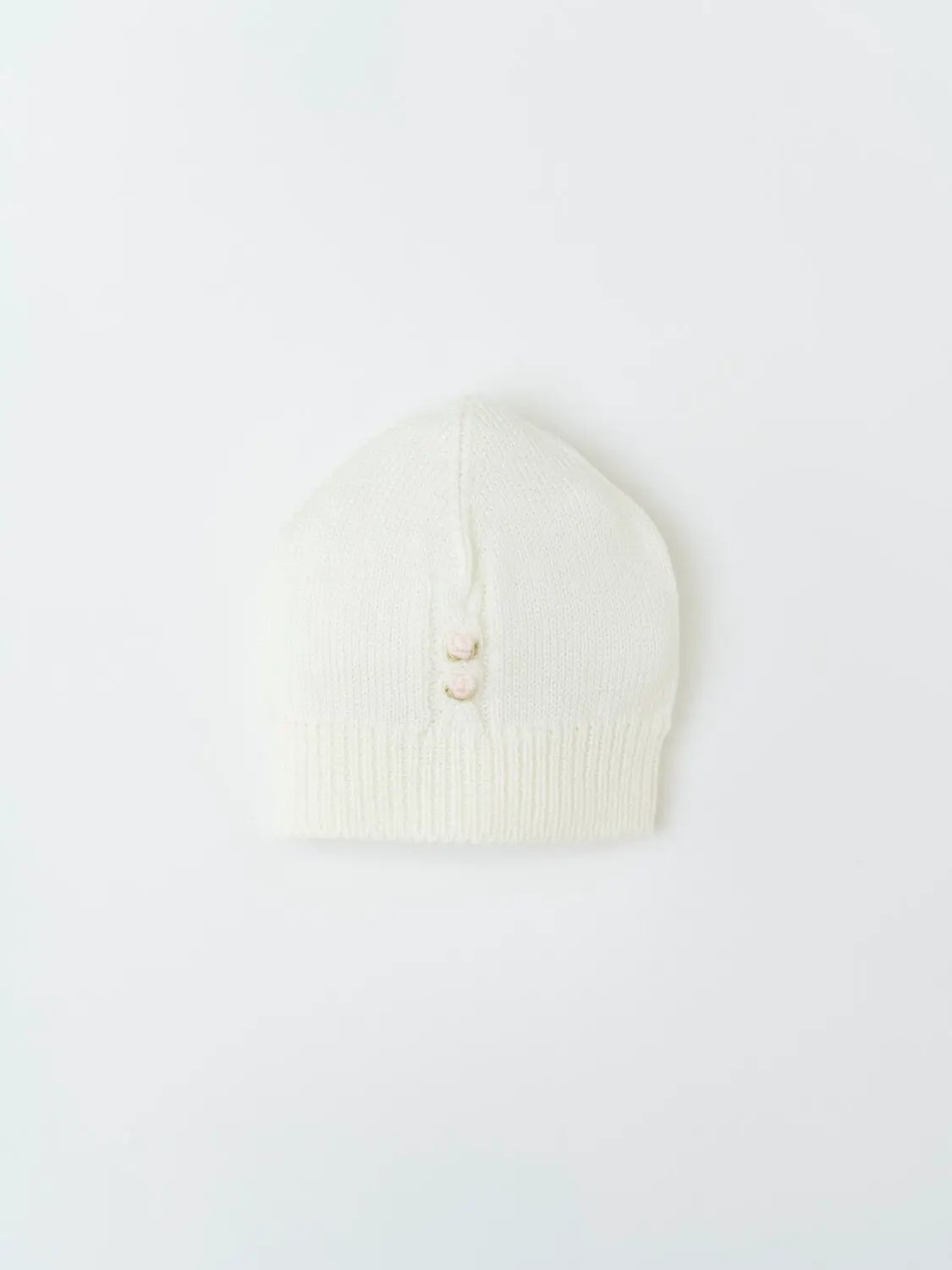 Cuffia Neonata Rosa OLLY/CU-R by PICCOLA GIUGGIOLA