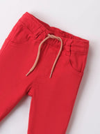 Pantaloni Bimbo Rosso 3B626/2251 by MINIBANDA