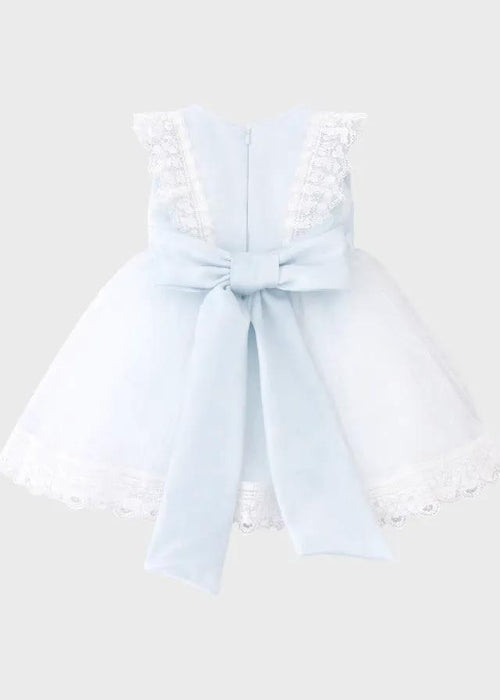 Abito Cerimonia Bimba Azzurro FB086/AP by FLO' SARTORIA ITALIANA