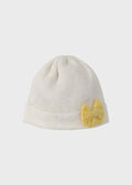 Cuffia Neonata Bianco FIOCCO/681-G by BABY LORD