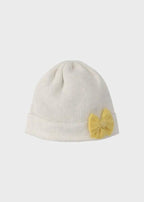 Cuffia Neonata Bianco FIOCCO/681-G by BABY LORD
