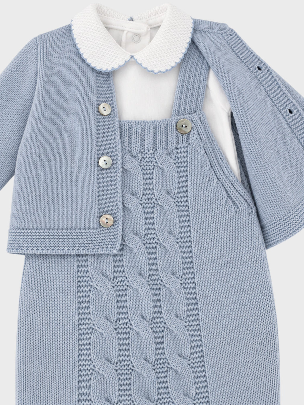Completo nascita Neonato Cielo BRAIDING 322M/C