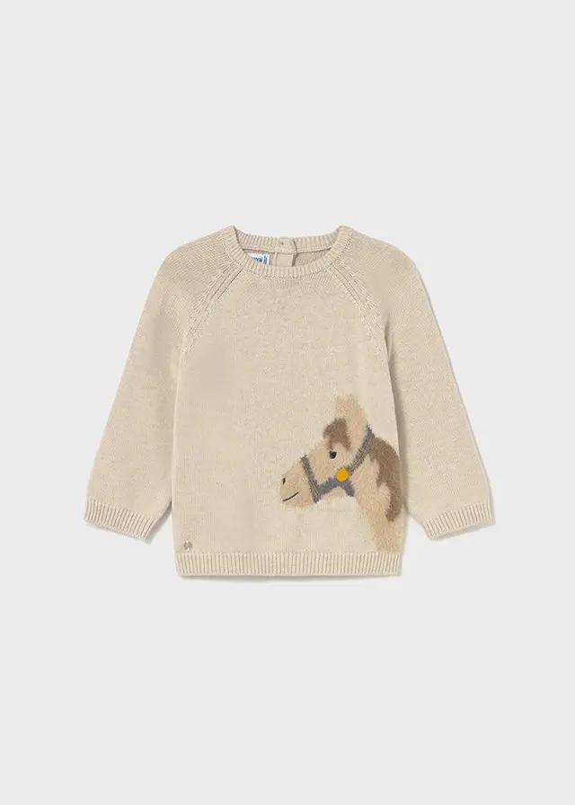 Maglia Bimbo Beige 2345/22 by MAYORAL