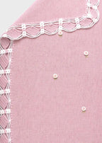 Coperta Neonata Rosa TERESA/CO by PICCOLA GIUGGIOLA