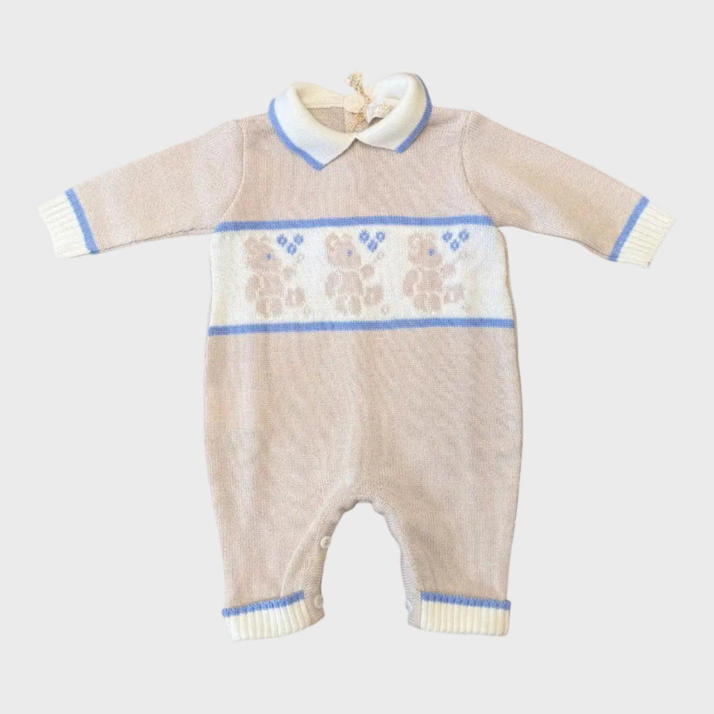 Coordinato nascita Neonato Beige 7827 by BIMBALO'
