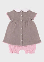 Completo nascita Neonata Avorio MARGHERITE 451 by BABY LORD