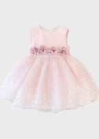 Abito Cerimonia Bimba Rosa B0436A by BUFI