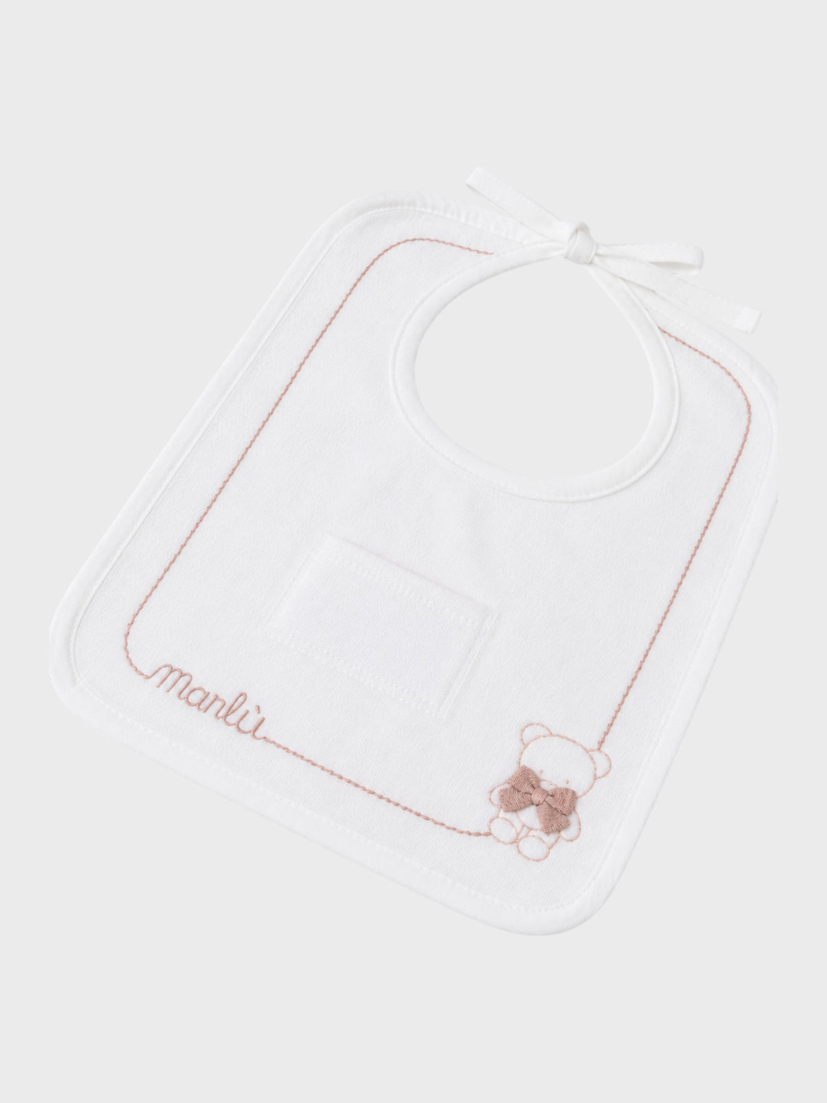 Bavetta Neonata Bianco IN59BAV/R