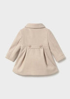 Cappotto Bimba Avorio 2415/12 by MAYORAL