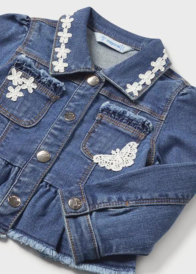 Giubbotto Bimba Jeans 1480/004 by MAYORAL