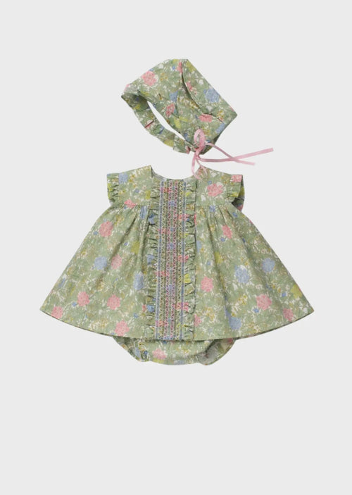 Abito Bimba Verde WABI-SABI 0146/45 by MARTA Y PAULA