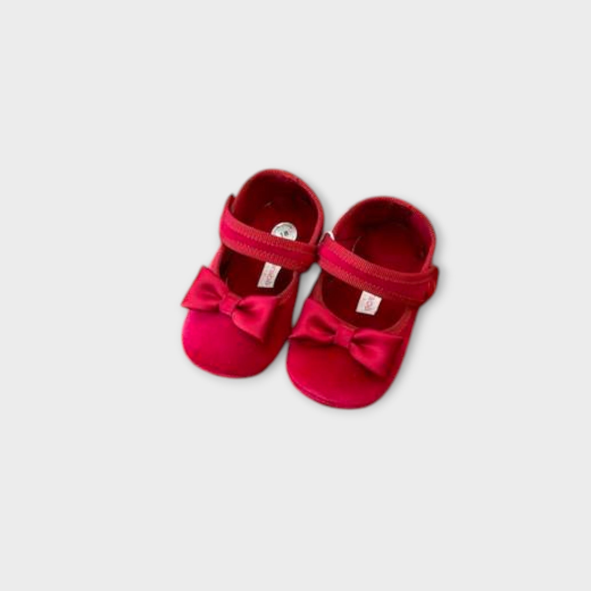 Scarpe Bimba ROSSO Velluto - AMBARABA'