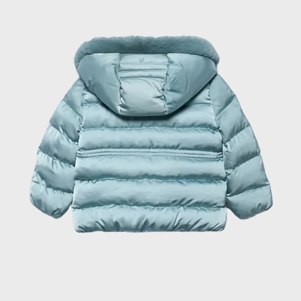 Cappotto Bimba Verde 5849/16 by ABEL & LULA