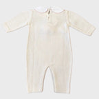 Tutina Neonata Panna DOPPIO FIOCCO 347 by BABY LORD