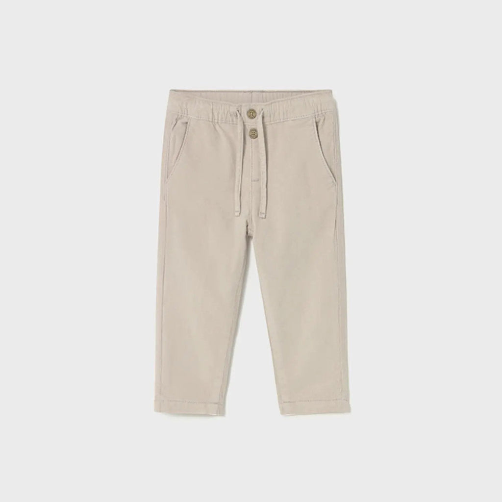 Pantaloni Bimbo Avorio 2507/90 by MAYORAL