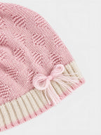 Cuffia Neonata Rosa 7777 Teddy by BIMBALO'