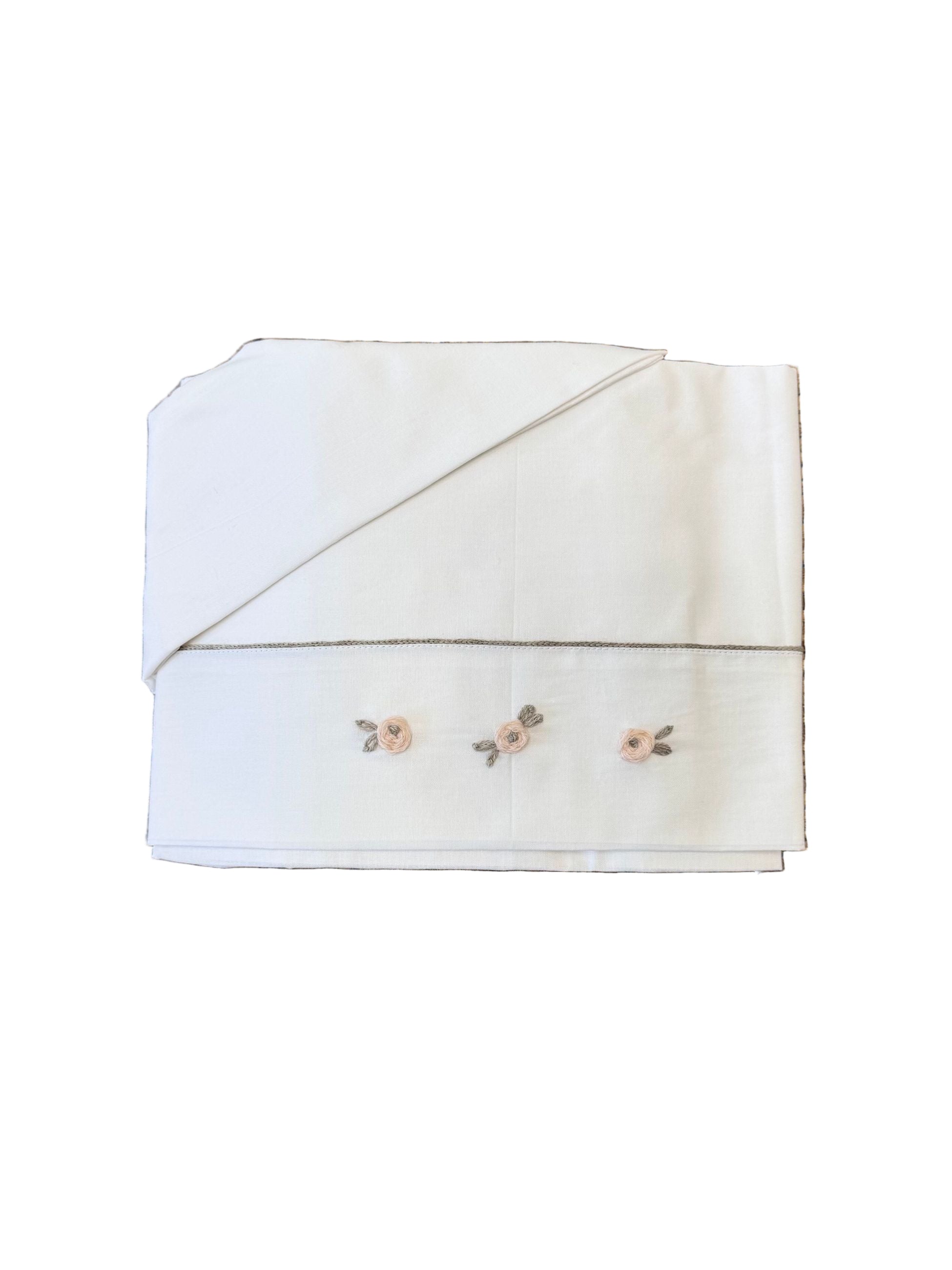 Lenzuolino Neonata Bianco LL1108